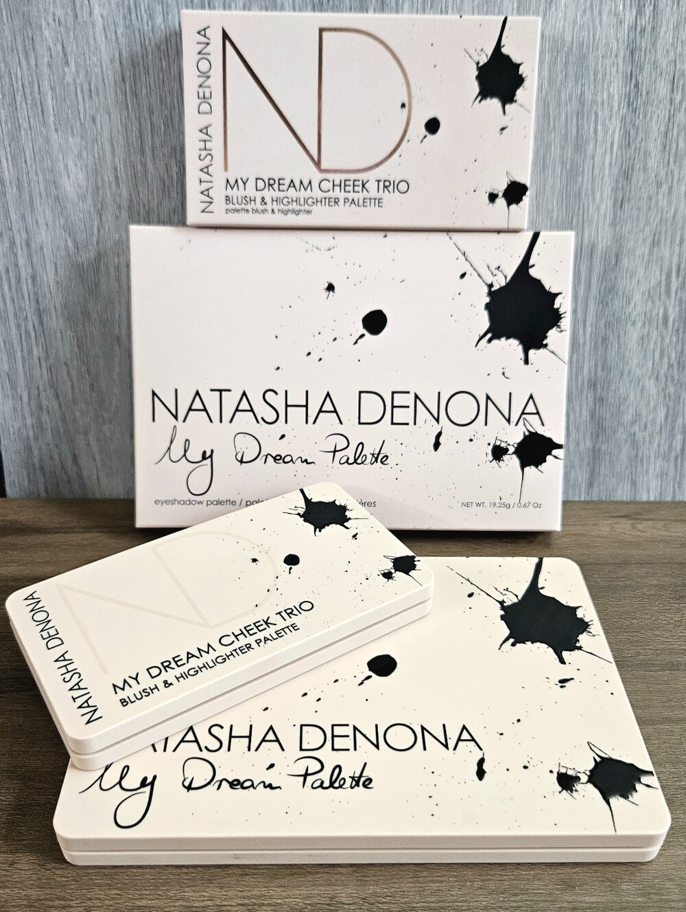 Natasha Denona MY DREAM Eyeshadow Palette & Cheek Trio NEW